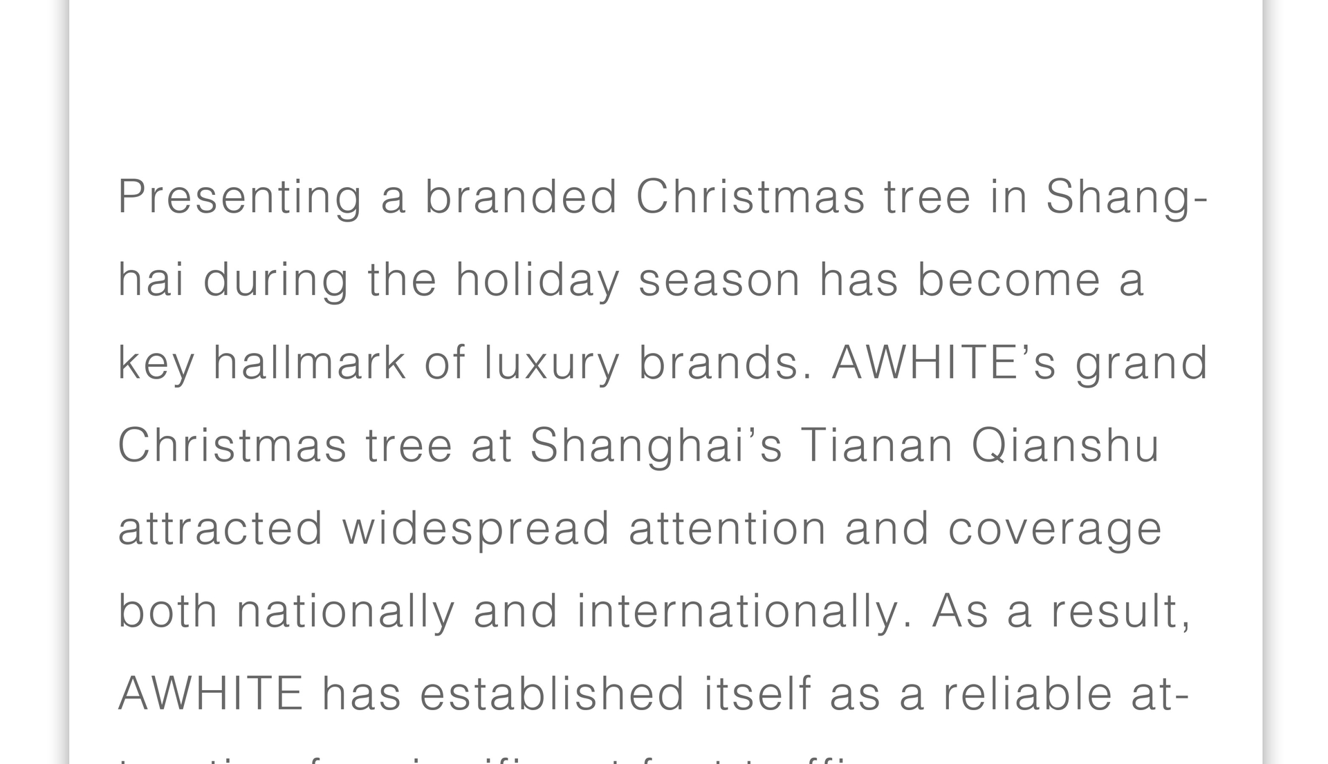 AWHITE intro first section 21